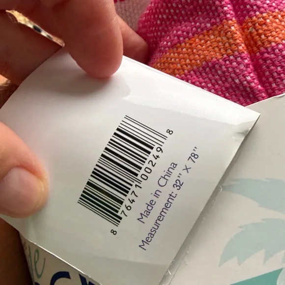 - Pink Striped Portable - Picture 7 of 7